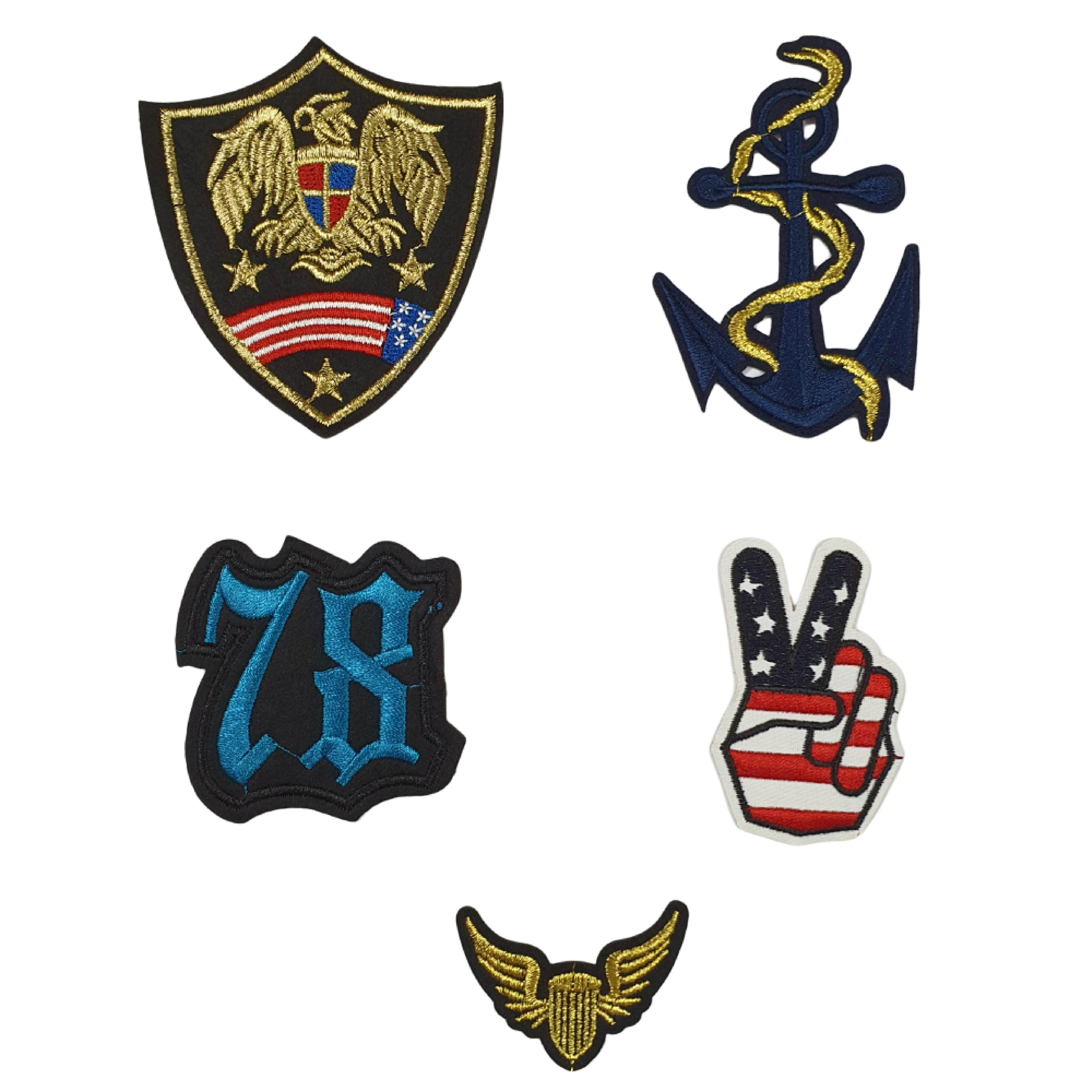 US Army Set of 5 Patches