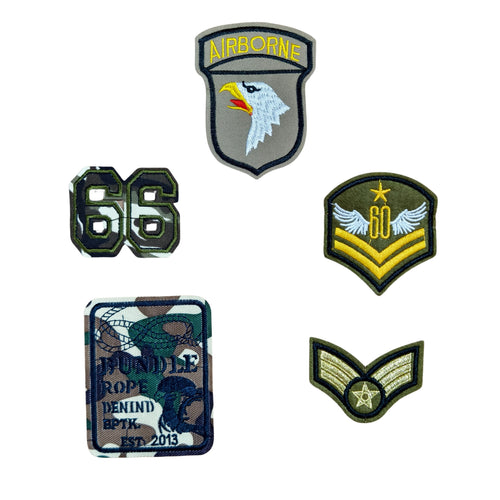 Airborne Brown Army Set of 5