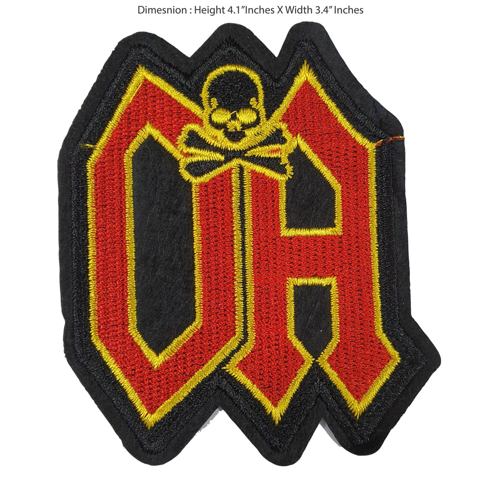 Rock Punk Skull Patch