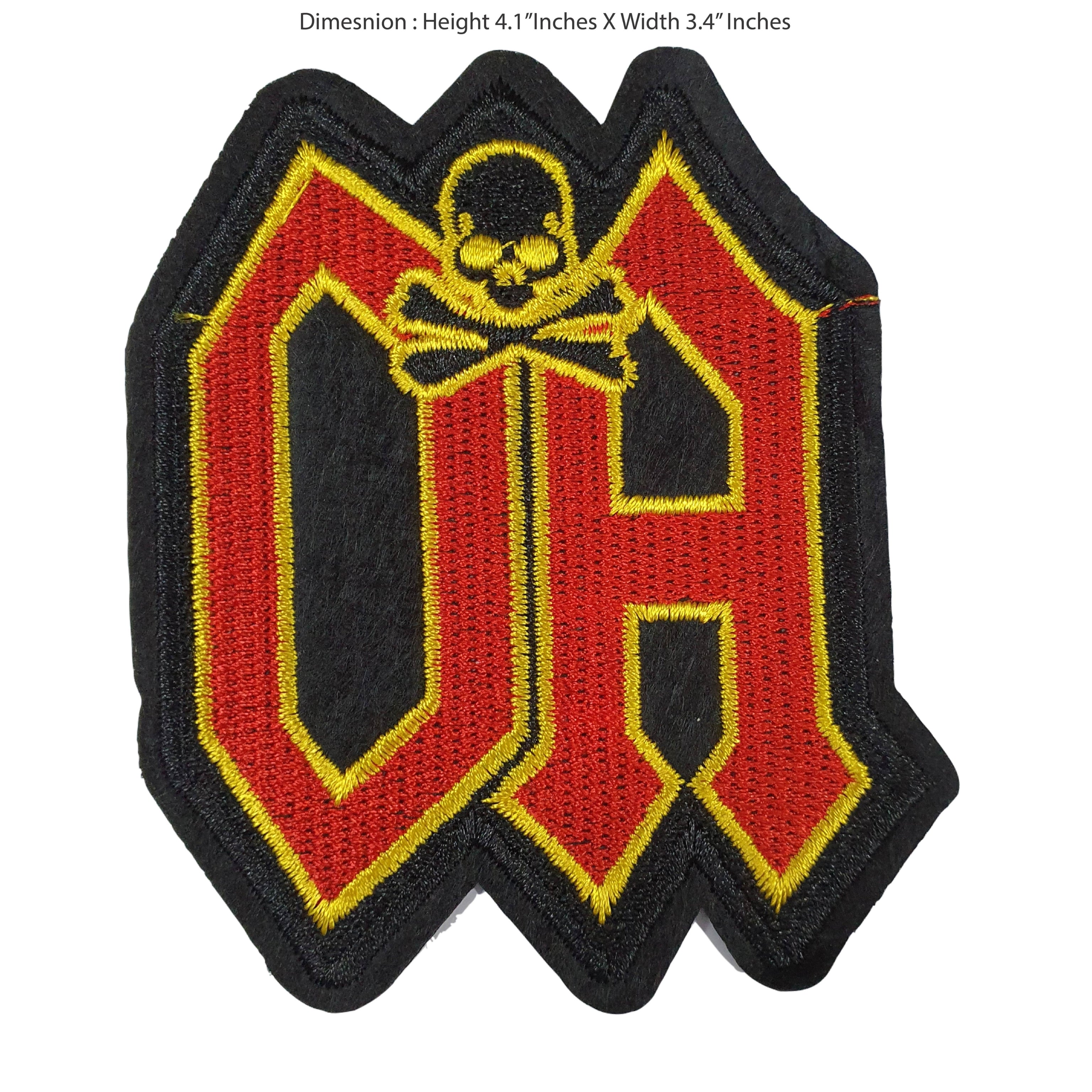 Rock Punk Skull Patch