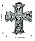 Rock Cross Skull
