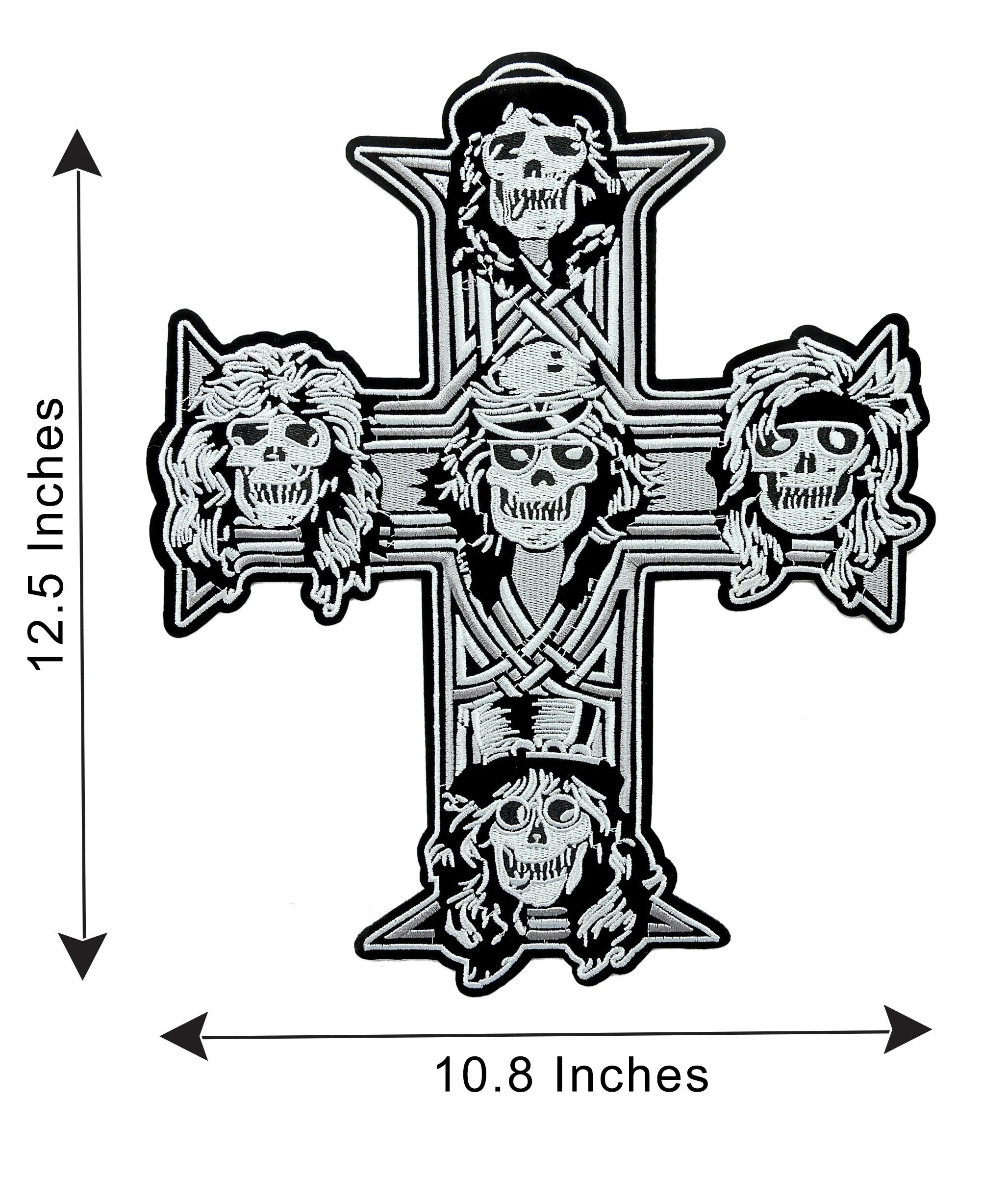 Rock Cross Skull