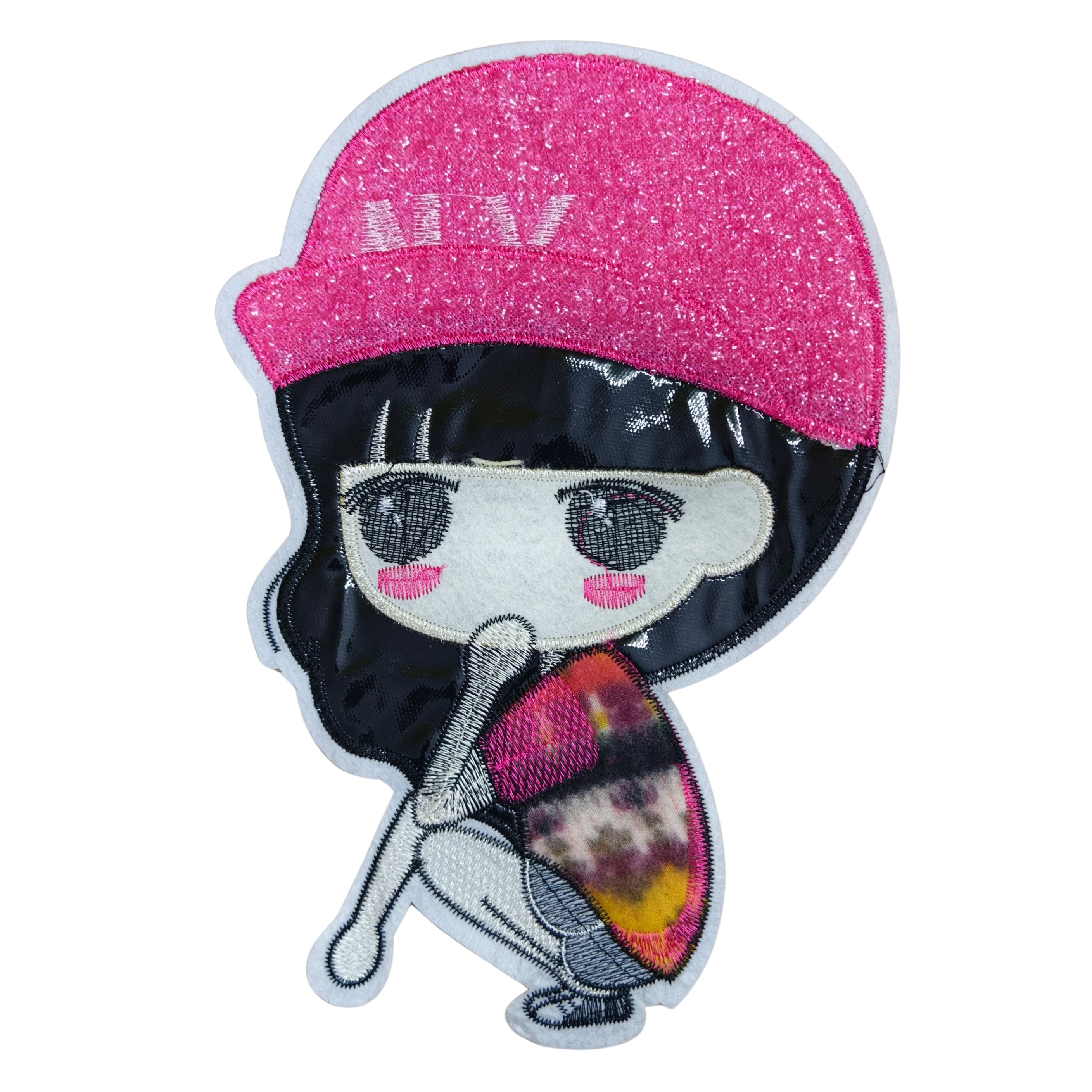 GenZ Girl in Pink Hat