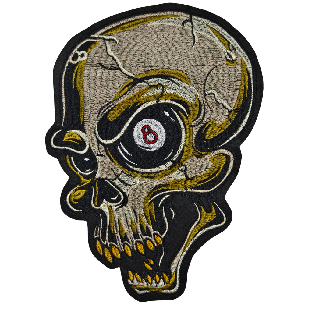 Billiard Skull No 8