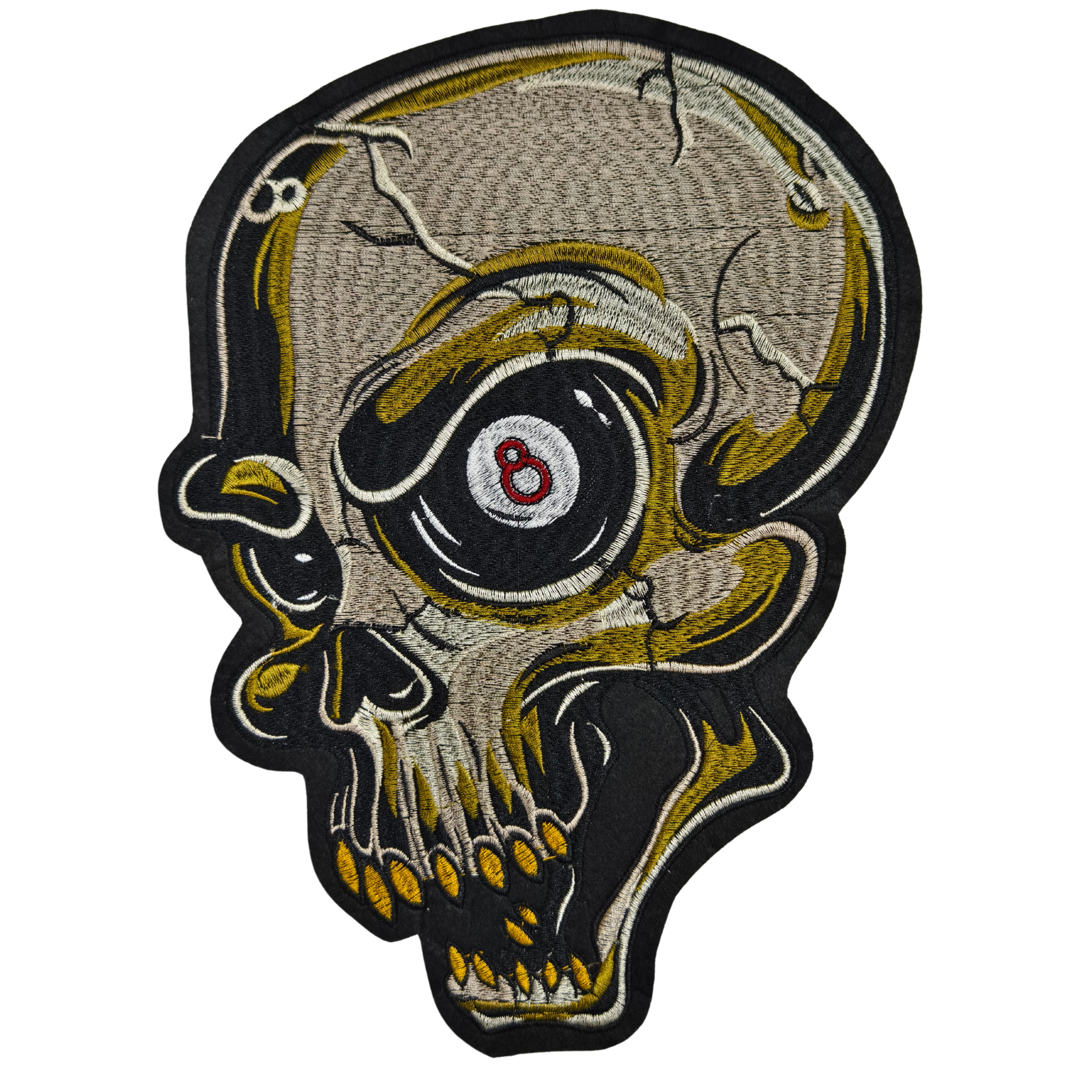 Billiard Skull No 8