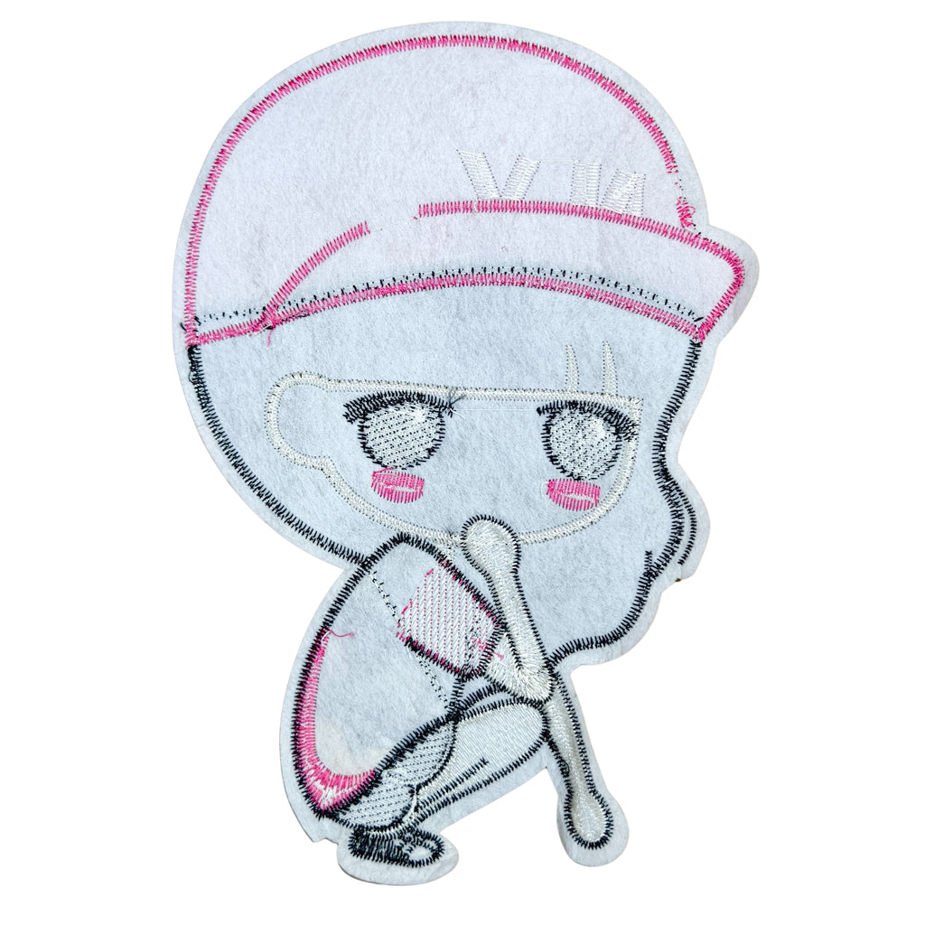 GenZ Girl in Pink Hat