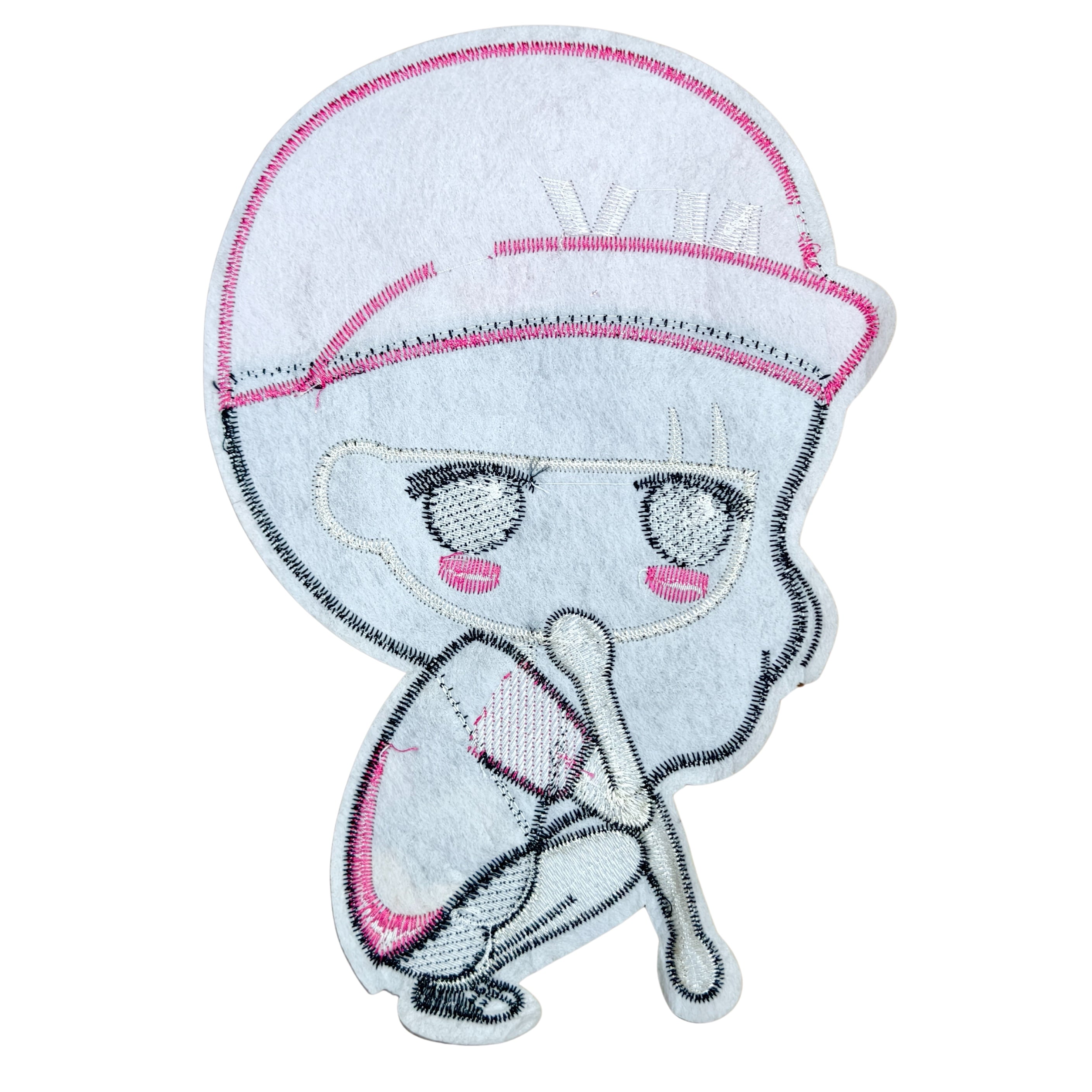 GenZ Girl in Pink Hat