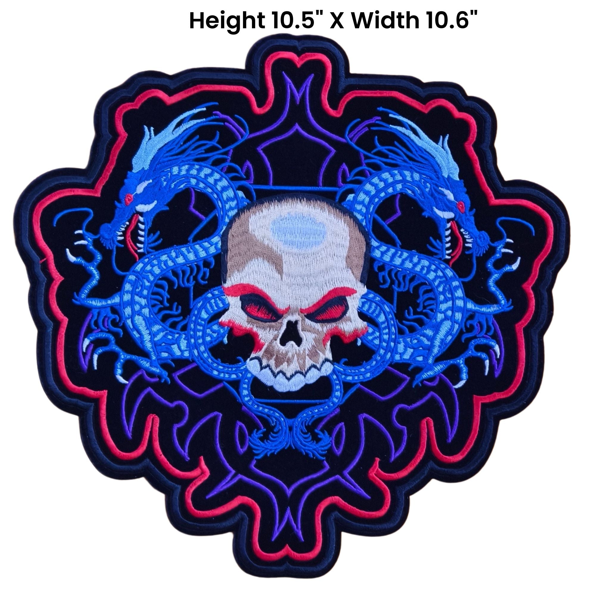 Blue Dragon Skull