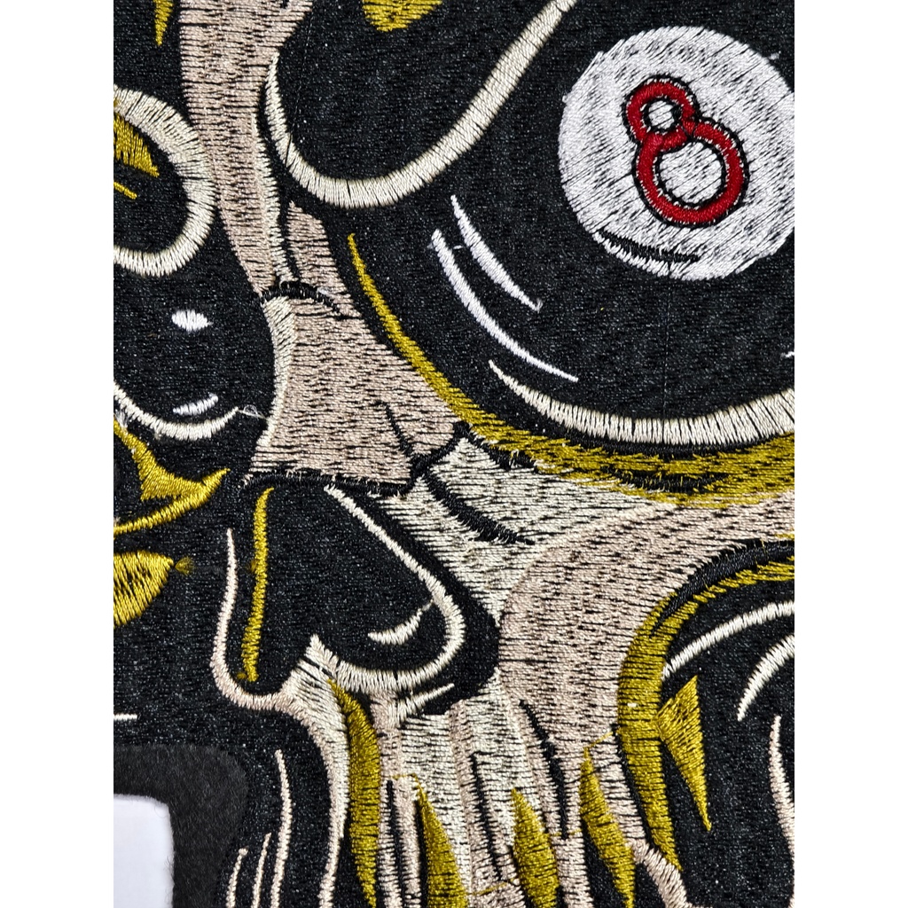 Billiard Skull No 8