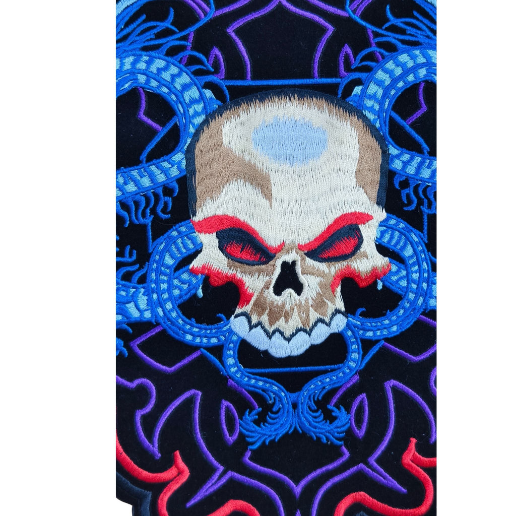 Blue Dragon Skull