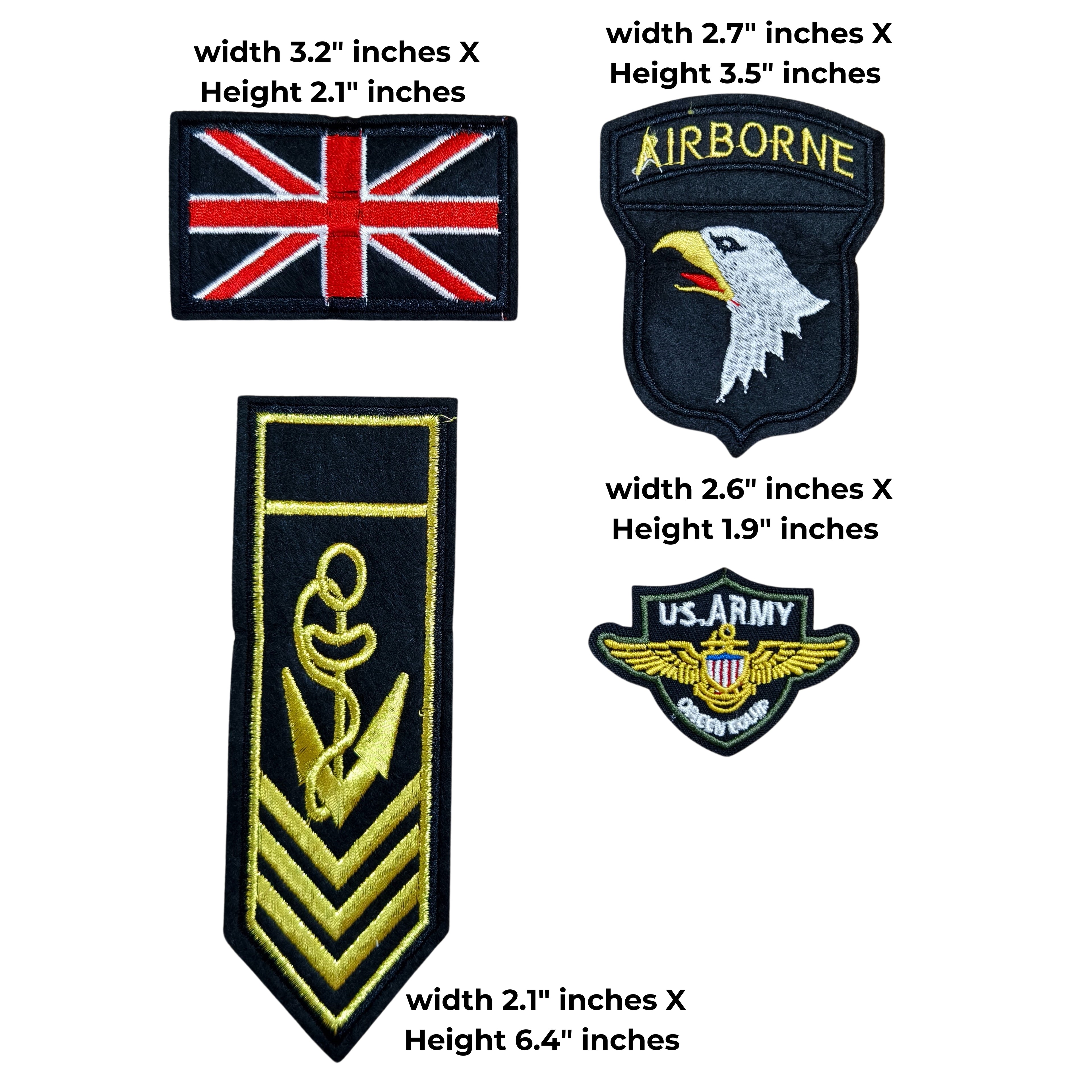 Airborne England Army Set of 4