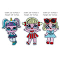 Blue Eyed Angels Set of 3