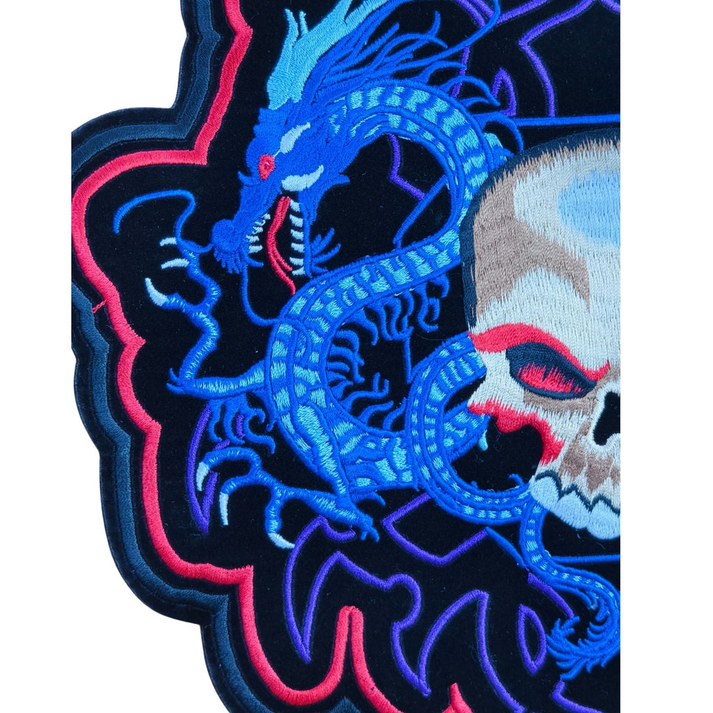 Blue Dragon Skull