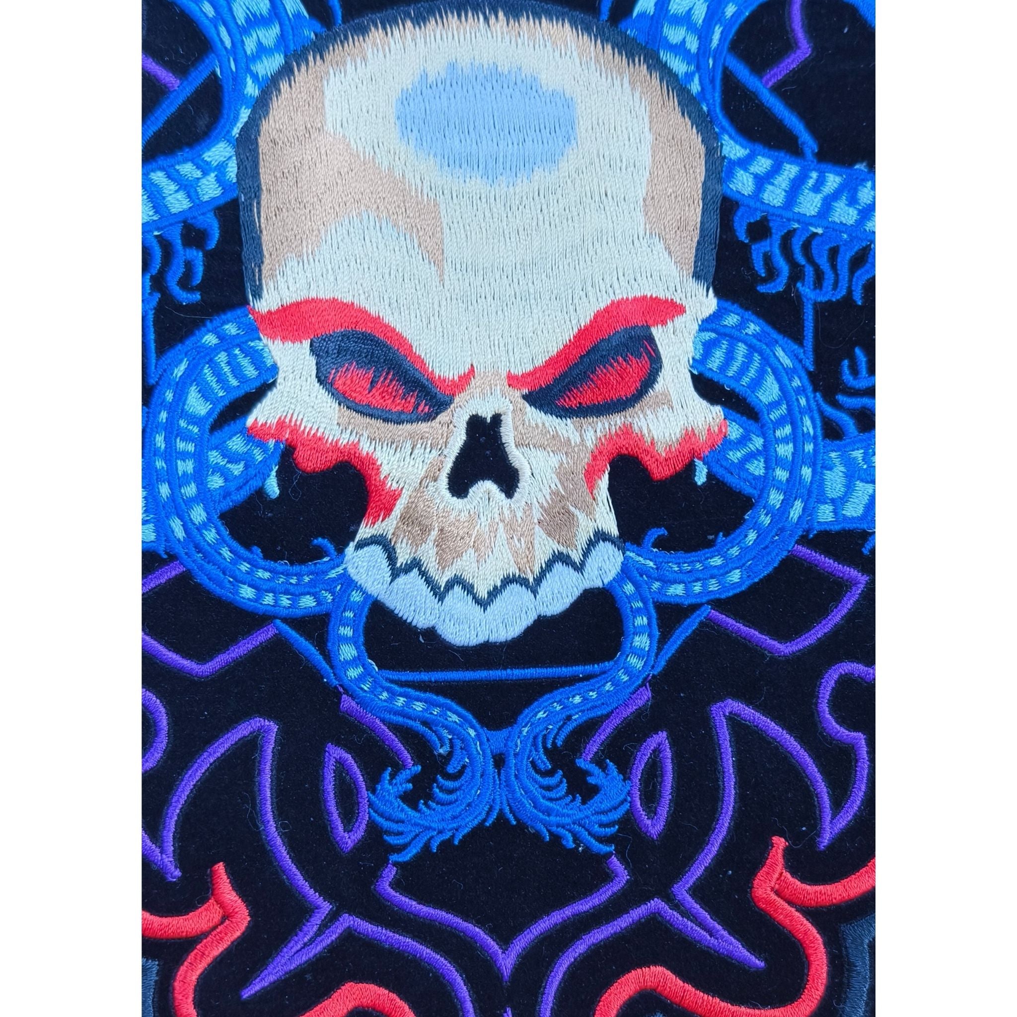 Blue Dragon Skull