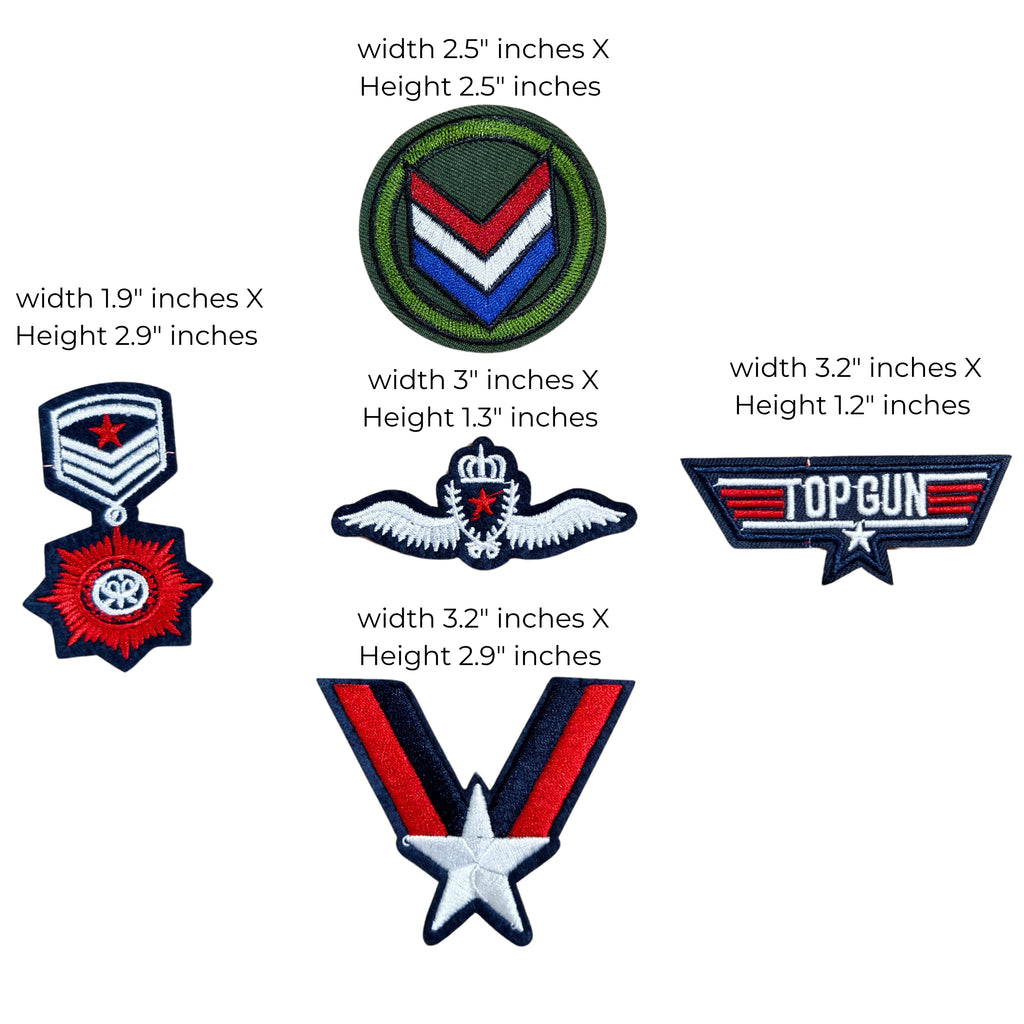 New Blue Army Set of 5
