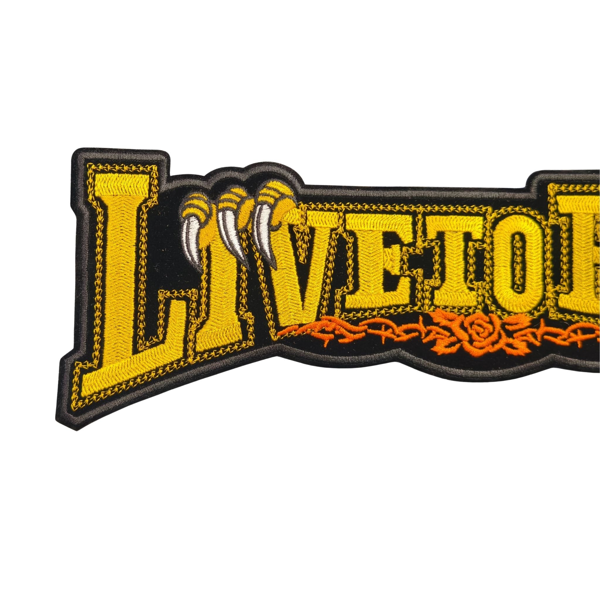 Live to Ride Yellow