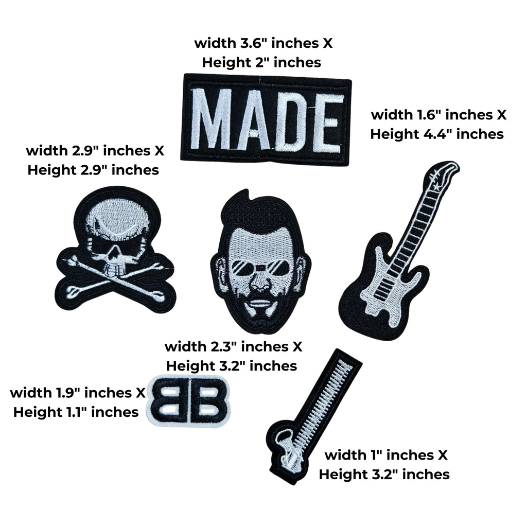 Funky Retro Musician Set of 6