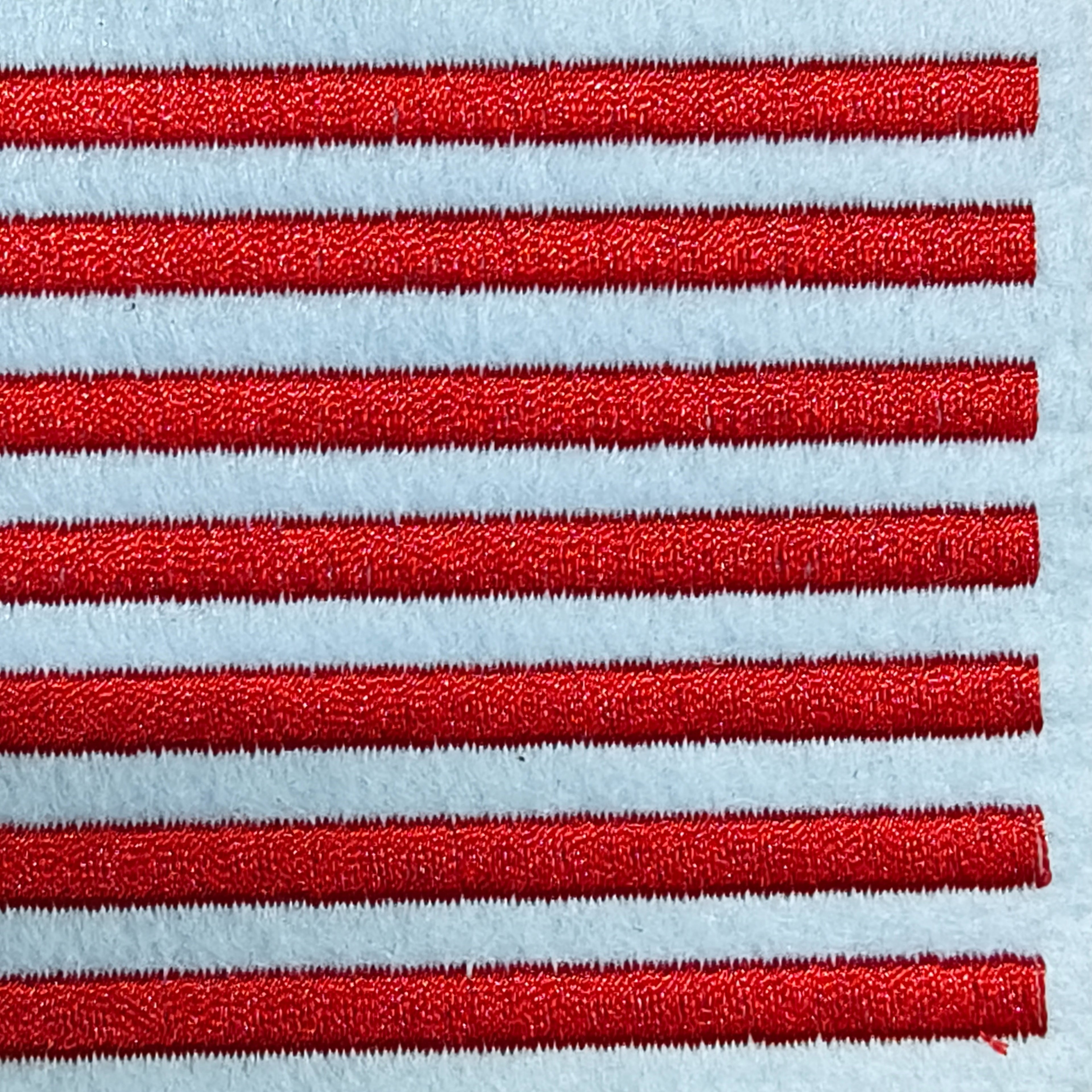 White USA Flag Set of 2