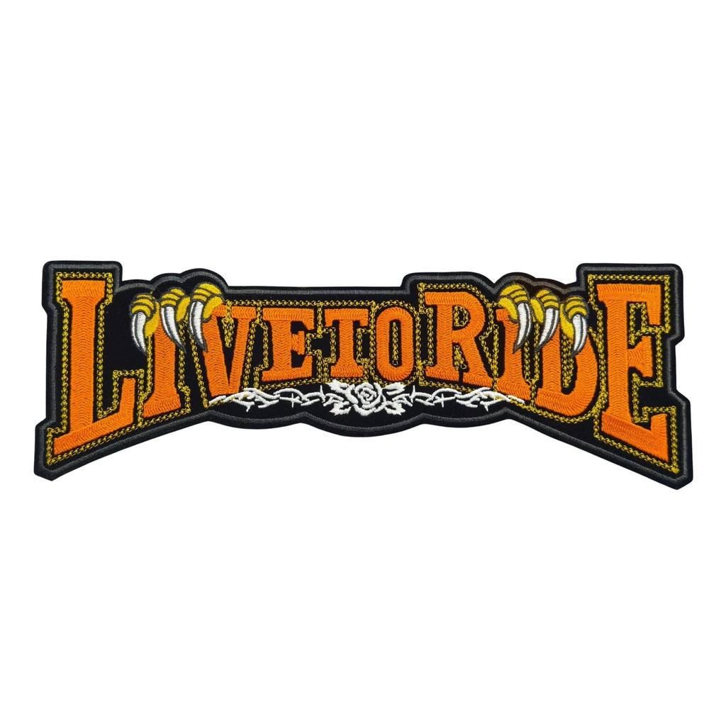 Live to Ride Orange