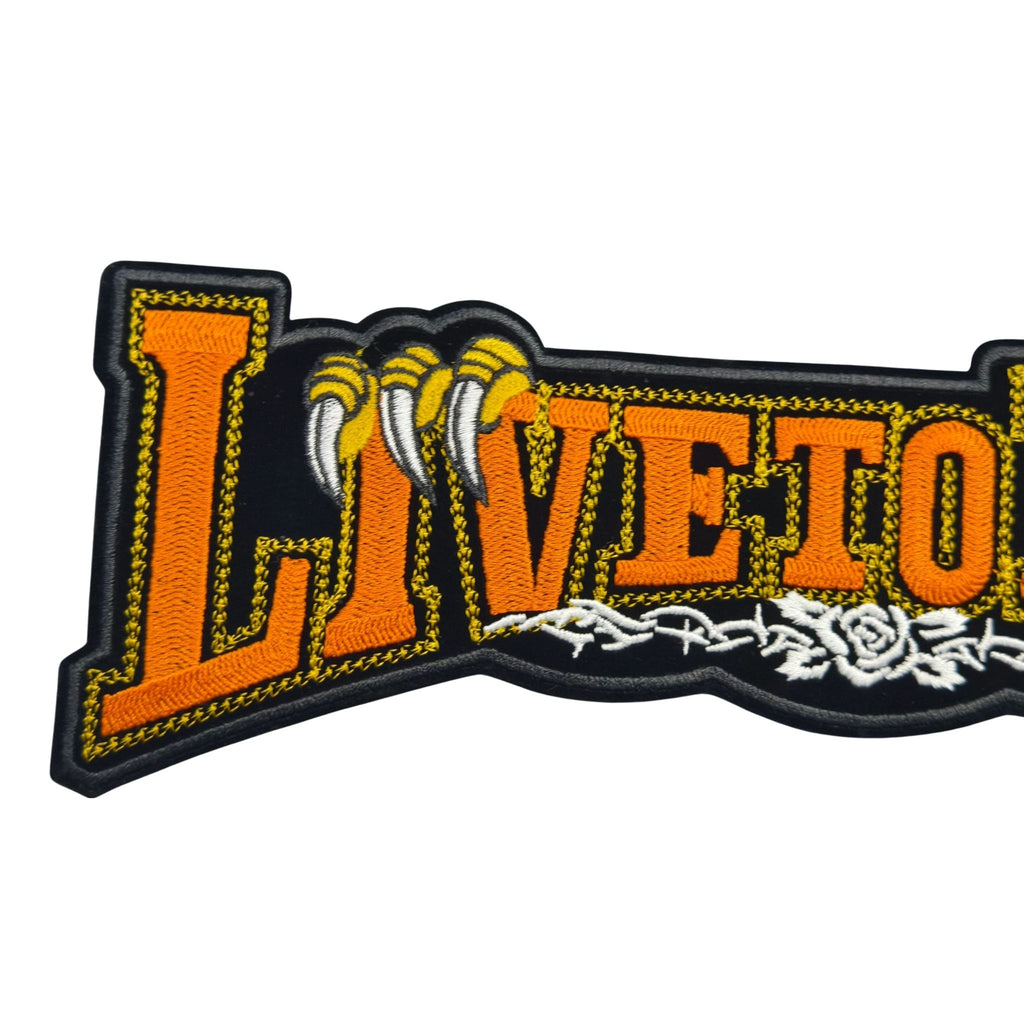 Live to Ride Orange