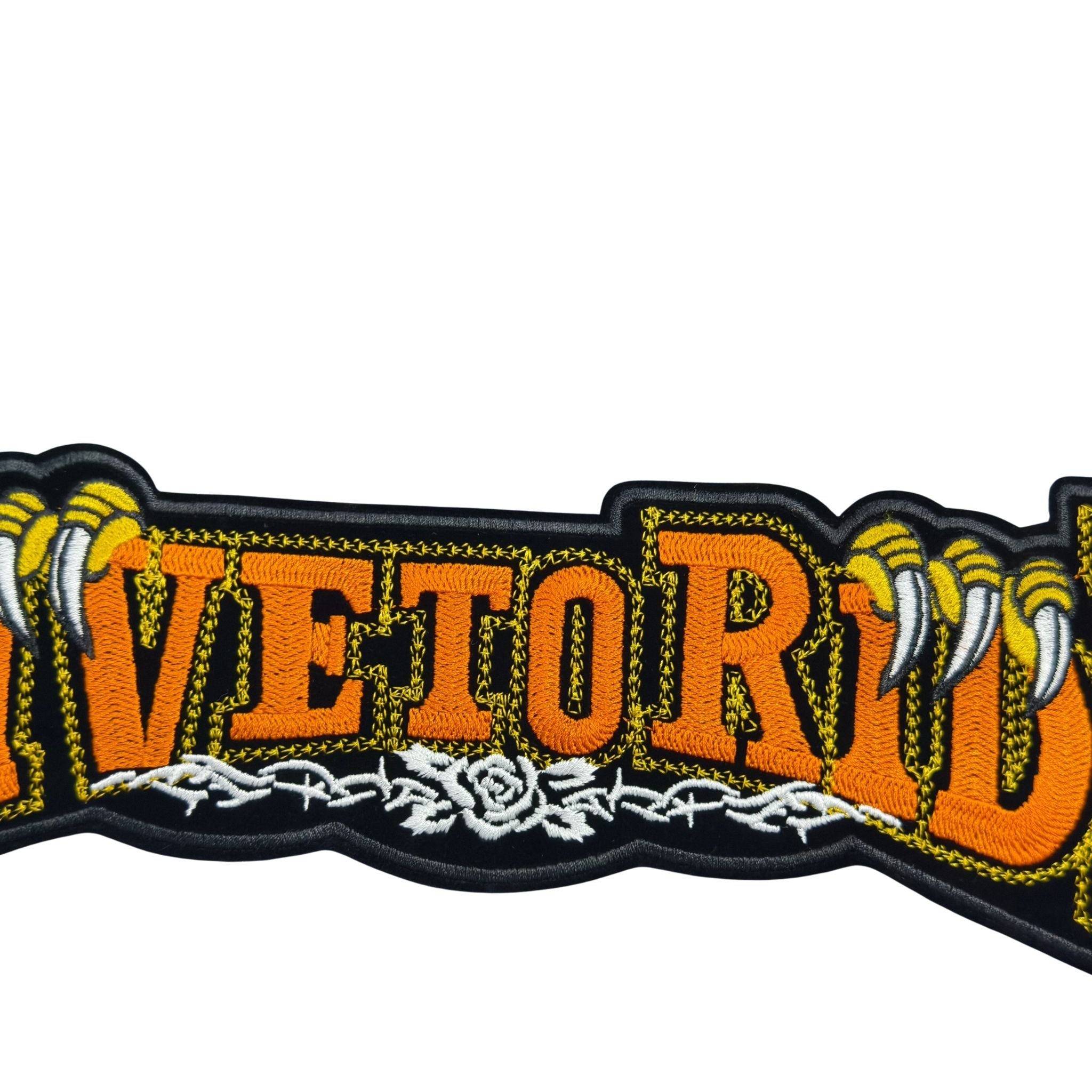 Live to Ride Orange