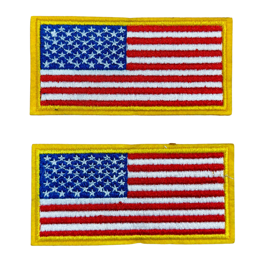 Premium USA Flag Set of 2