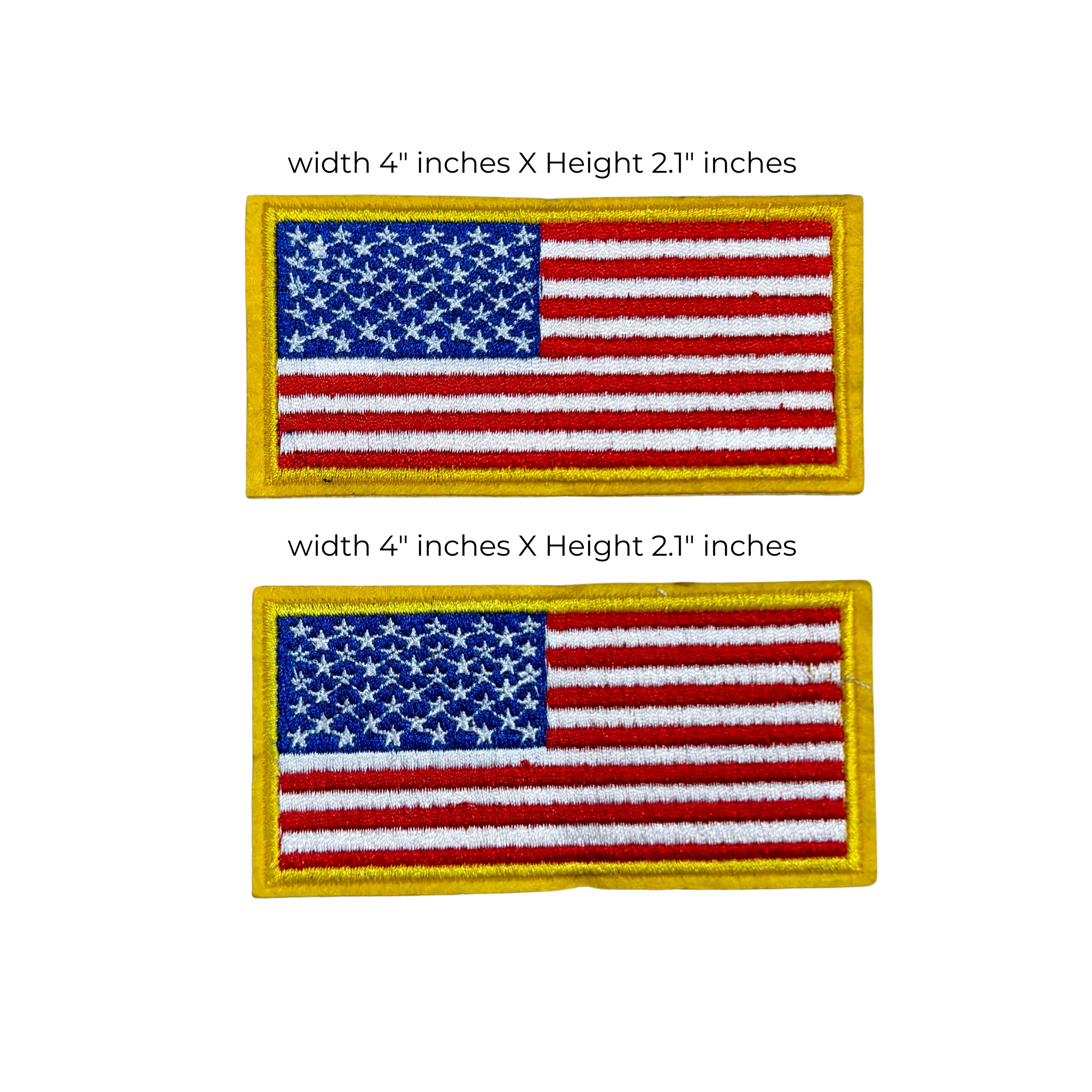 Premium USA Flag Set of 2