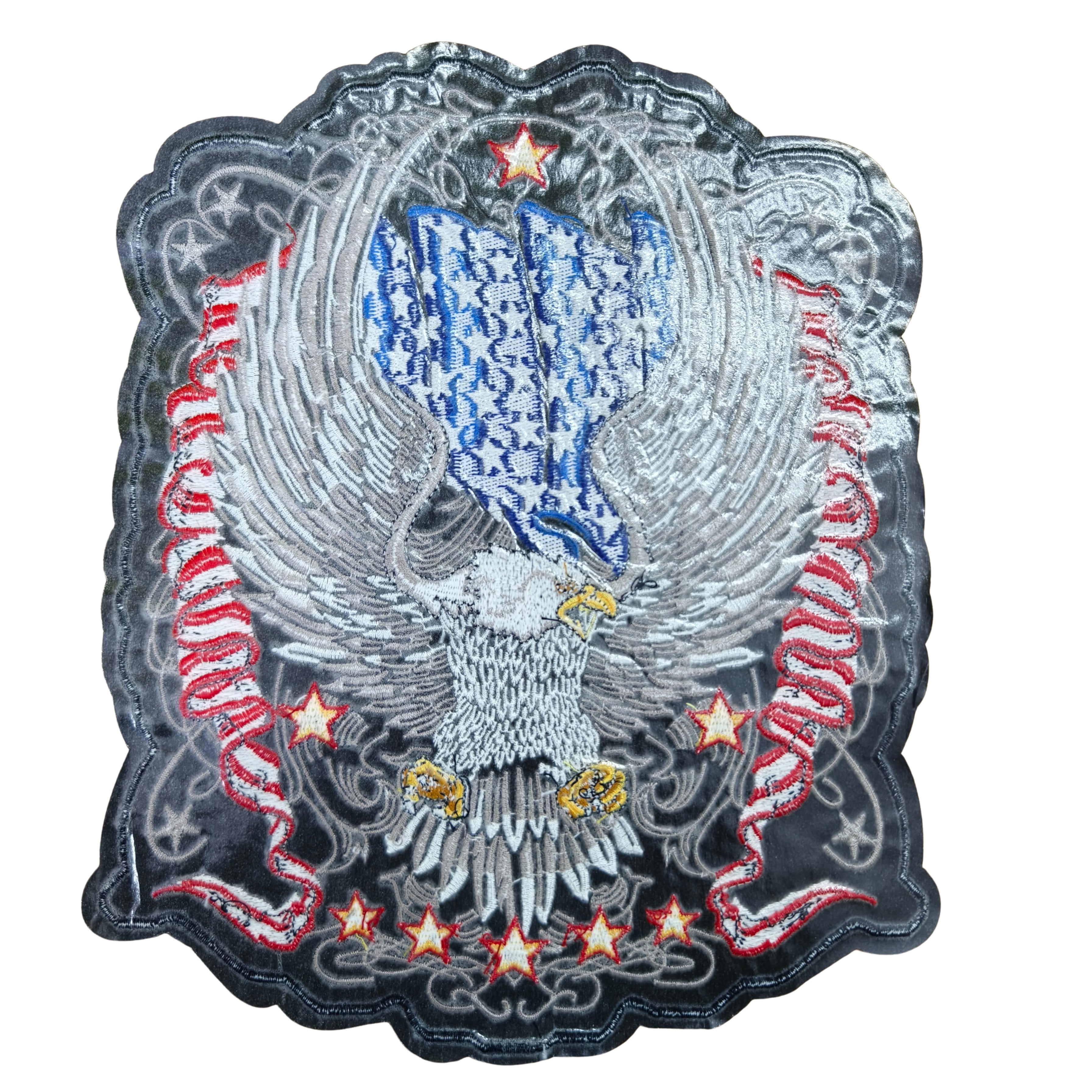 Premium Screaming Eagle USA Flag