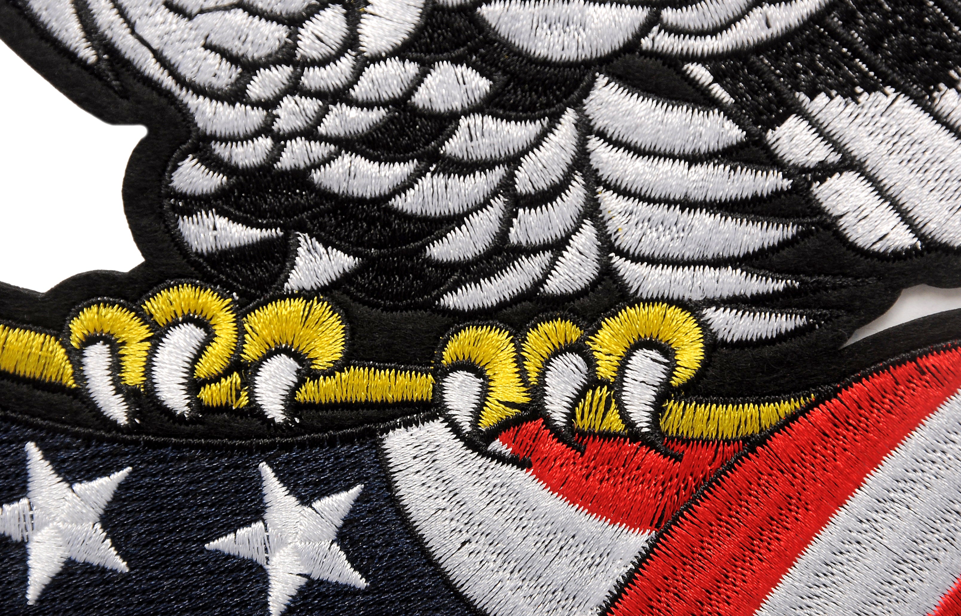Eagle on USA Flag