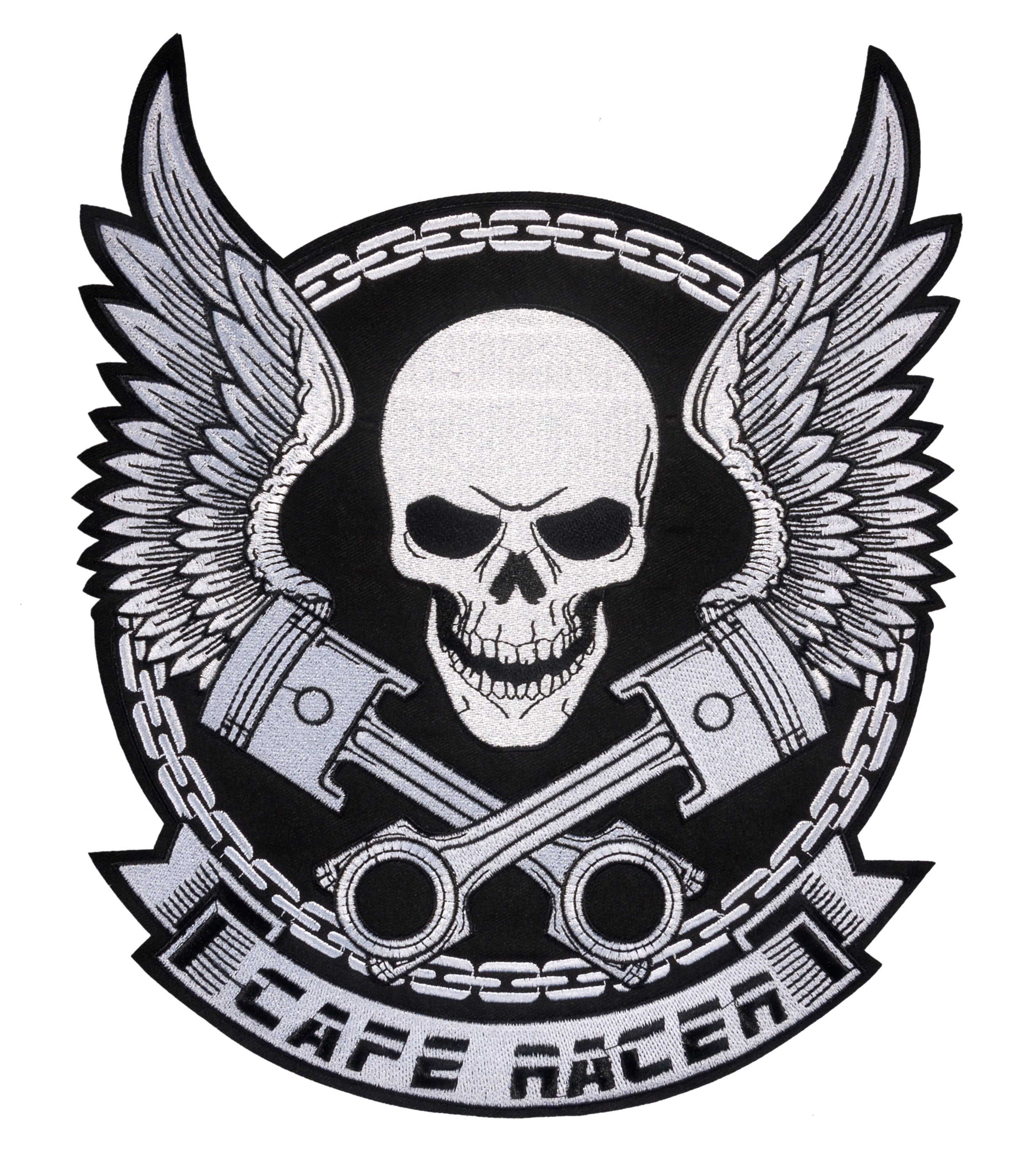 Cafe Racer Skull