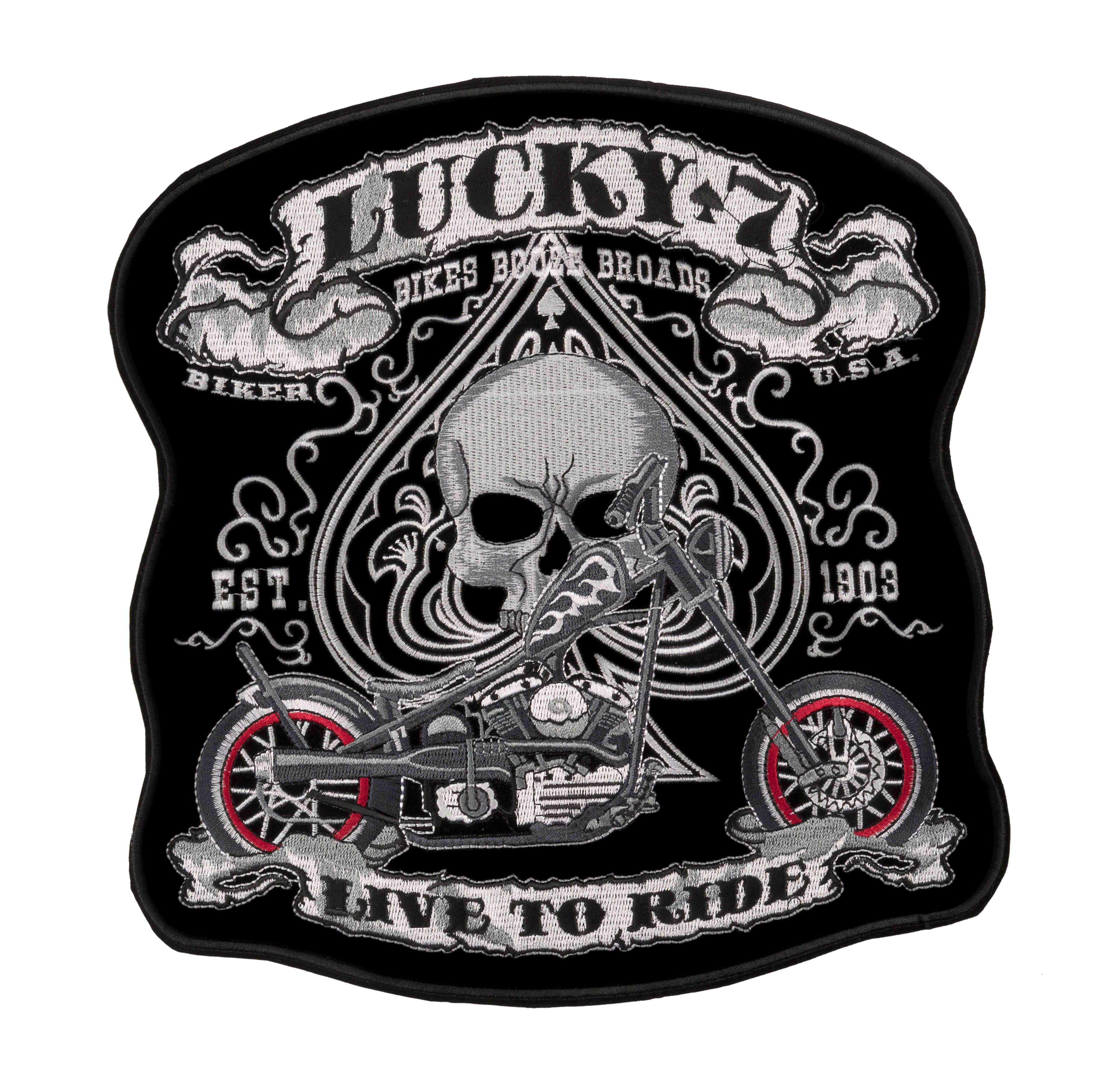 Live to Ride Lucky 7