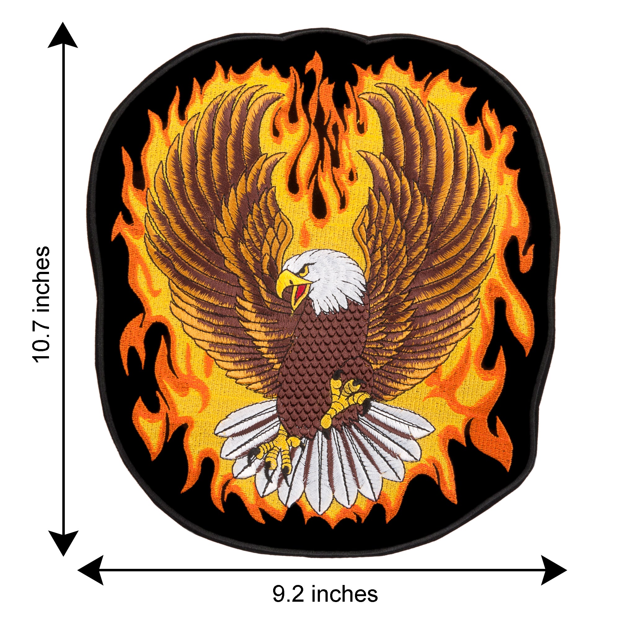 Flying Eagle on Fire