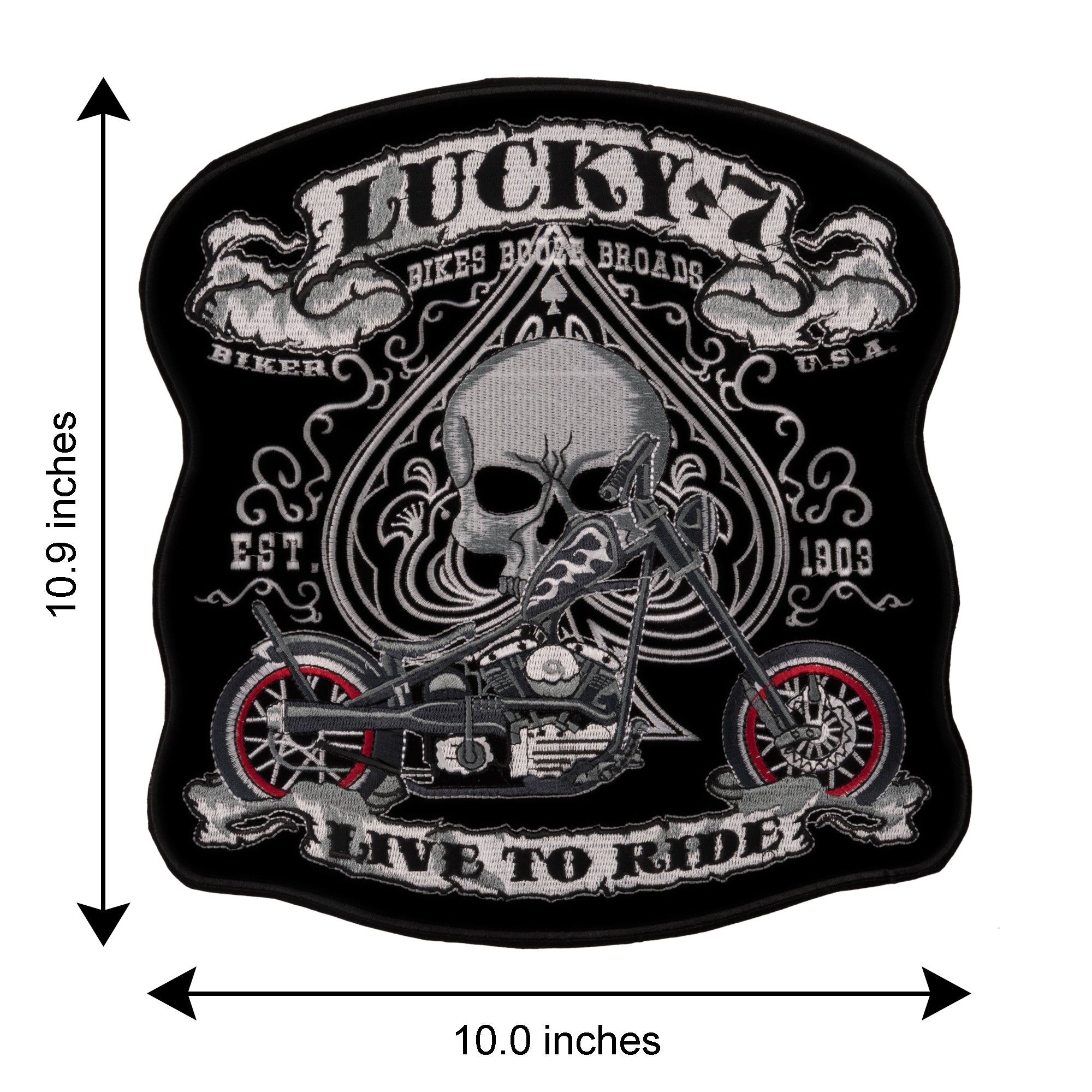 Live to Ride Lucky 7