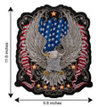 Premium Screaming Eagle USA Flag