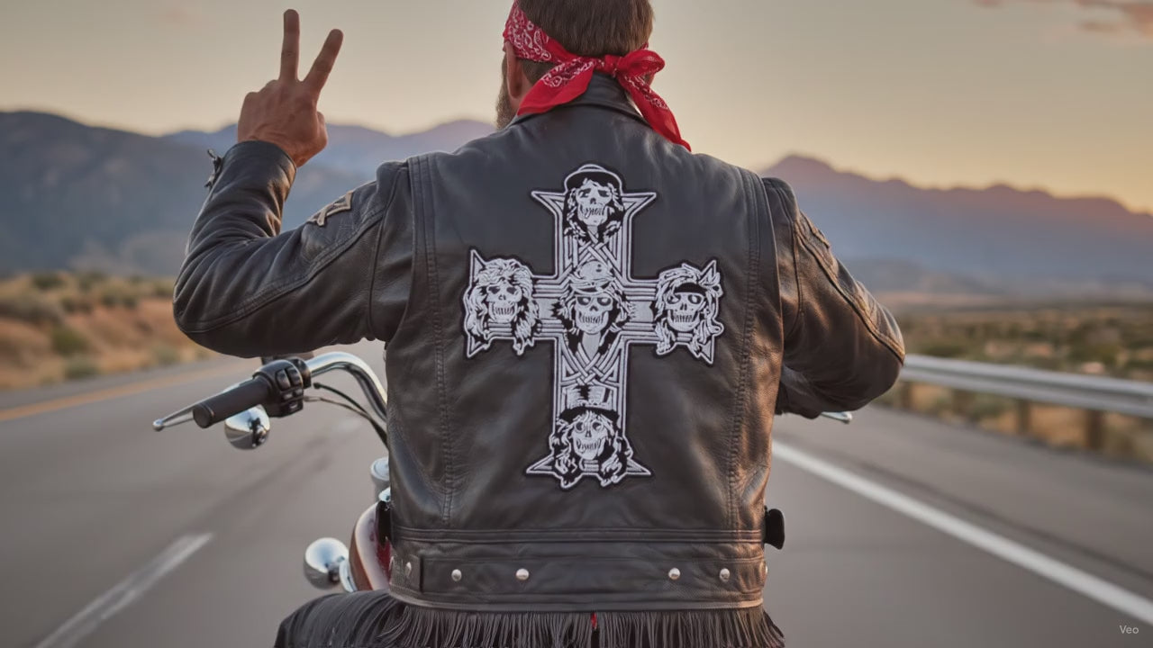 Rock Cross Skull