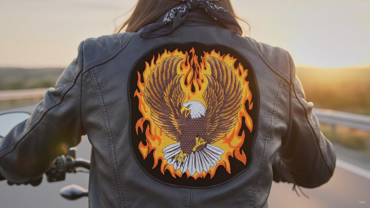 Flying Eagle on Fire